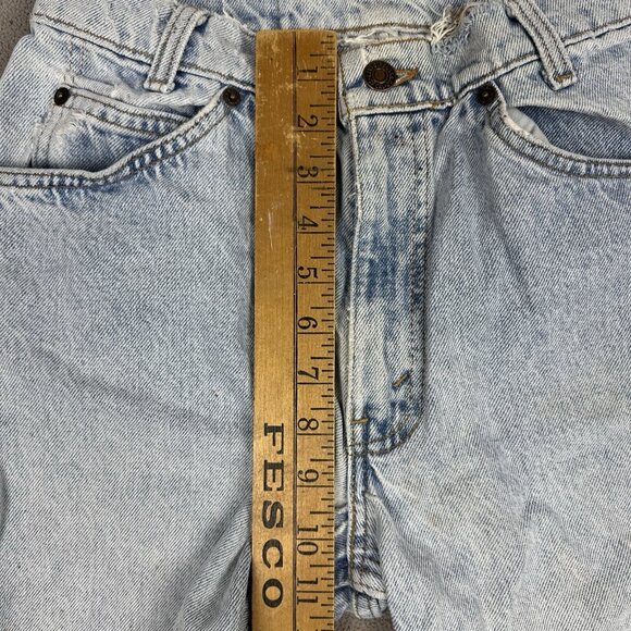 Vintage Levis 560 Orange Tab Student Size 30x30 Light Made In USA Frayed 28x29 - Picture 12 of 12